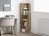 Corner Cabinet 27.5x27x140cm Engineered Wood Artisan Oak 889874