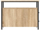 Bedside Cabinet Sonoma Oak 30x60x60 cm Engineered Wood 826065