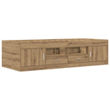 Bed Frame with Storage Artisian Oak 80 x 200 cm Engineered Wood 3429500