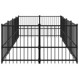 Outdoor Dog Kennel Steel 7.51 m 3124600