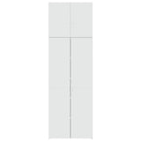 Highboard White 80x42.5x249 cm Engineered Wood 3281364