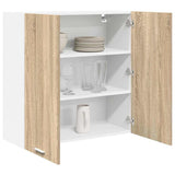 Hanging Cabinet Sonoma Oak 80 x 31 x 80 cm Engineered Wood 884284