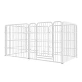 Dog Playpen Indoor Safe Play Dog Fence Heavy Duty Dog Pen for Small Medium Dogs 40848486