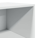 Highboard White 45x41x185 cm Engineered Wood 3281673