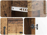Sideboard Old Wood 66 x 34.5 x 87 cm Engineered Wood 895783
