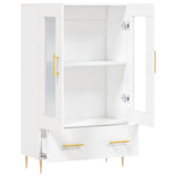 Highboard White 69.5x31x115 cm Engineered Wood 828284