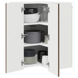Dishwasher Panel Kalmar Brown Oak 57 x 57 x 80 cm 884731