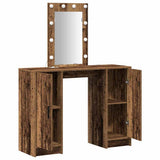 Dressing Table Brown 102 x 33 x 135 cm Engineered Wood 865188
