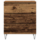 Sideboard with Drawer Old Wood 60 x 35 x 70 cm Engineered Wood 863495