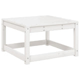 Garden Lounge Set White Solid Pine Wood Medium Modular 3216906