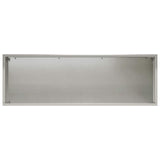Garden Planter 2 pcs Silver 60 x 20 x 20 cm Stainless Steel 8005157