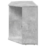 Corner LED TV Cabinet Concrete Grey 100 x 40 x 50 cm 889798