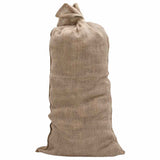 Jute Sacks 30 pcs 65x135 cm 100% Jute 220 gsm 155806