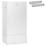 Smoker Oven 3 pcs 44.5 x 29 x 83 cm Galvanised steel Silver 3443023