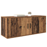 Wall Mounted TV Cabinet Old Wood 100 x 34.5 x 40 cm 881153