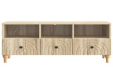 TV Cabinet Sonoma Oak 102 x 34.5 x 50 cm Engineered Wood 894217