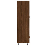 Highboard Brown Oak 69.5x31x115 cm Engineered Wood 830299