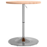 ZNTS Bar Table Ø60x90.5 cm Solid Wood Beech 3270629