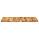 Table Top Solid Mango Wood 25-27 mm 140x60 cm 286026