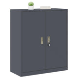 Storage Cabinet Anthracite 90 x 40 x 105 cm Steel 891648