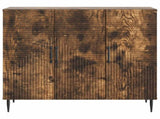 Sideboard Smoked Oak 89 x 34.5 x 80 cm Engineered Wood 894880