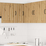 Kitchen Wall Corner Cabinet Lucca Artisan Oak Engineered Wood 853866