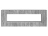 Console Table Grey Sonoma 155 x 29 x 74 cm Engineered Wood 899892