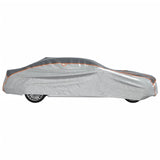 ZNTS Car Cover for Sedan Hail Protection Full M Grey and Silver 4008944