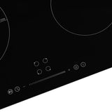 Induction Hob with 4 Burners Touch Control Glass 7000 W 50787