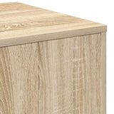 Side Tables 3 pcs Sonoma Oak Engineered Wood 808588