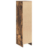 Highboard Smoked Oak 29.5x34x119.5 cm Engineered Wood 861656