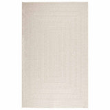 Rug ZIZUR Cream 160x230 cm Jute Look Indoor and Outdoor 4010366