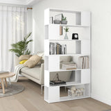 Book Cabinet Room Divider White 100x24x188 cm 3082071
