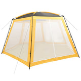 Pool Tent Fabric 590x520x250 cm Yellow 93043