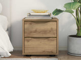 Bedside Table Artisan Oak 30.5 x 30 x 43 cm Engineered Wood 888815
