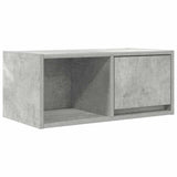 TV Cabinets 2 pcs Concrete Grey 60x31x25.5 cm Engineered Wood 861443