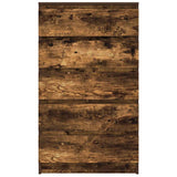 Drawer Cabinet Smoked Oak 60x36x103 cm Engineered Wood 823021