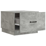Coffee Table Concrete Grey 49 x 50 x 37 cm Engineered Wood 895428