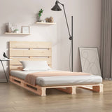 Bed Frame without Mattress 100x200 cm Solid Wood Pine 3120122