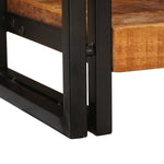 Console Table Brown 90 x 33 x 75 cm Solid rough mango wood 4104736