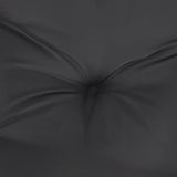 Pallet Cushions 3 pcs Black Fabric 360864