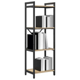 Bookshelf 40 x 30 x 119 cm Engineered Wood Sonoma Oak 868360