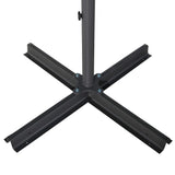 Garden Parasol Anthracite Polyester, Aluminium, Steel 47372