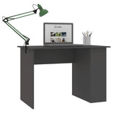Desk Grey 110x60x73 cm Engineered Wood 800578