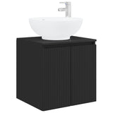 Bathroom Cabinet Set 3 pcs Black 49.5 x 44.5 x 65 cm 3405688
