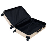 Hardcase Trolley Set 3 pcs Gold ABS 92416