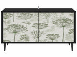 TV Cabinet GOTHA 69 x 33 x 50.5 cm Black Oak Engineered Wood 8007028