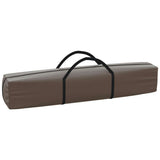 Folding Party Tent with Sidewalls Taupe 2x2 m 93505