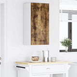 Wall Cabinet PORTO Smoked Oak 40 x 31 x 80 cm Engineered Wood 885380