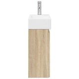 Bathroom Vanity Unit with Tap Sonoma Oak 45.5 x 22.5 x 84 cm 889513